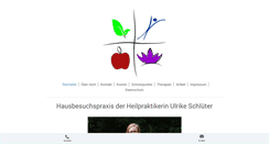 Desktop Screenshot of heilpraktikerin-schlueter.de